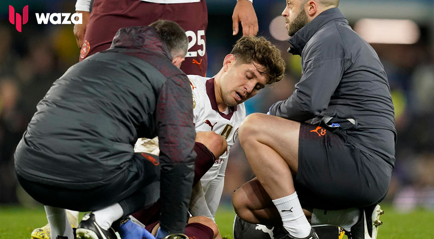 Stones Joins Man City's Growing Injury List